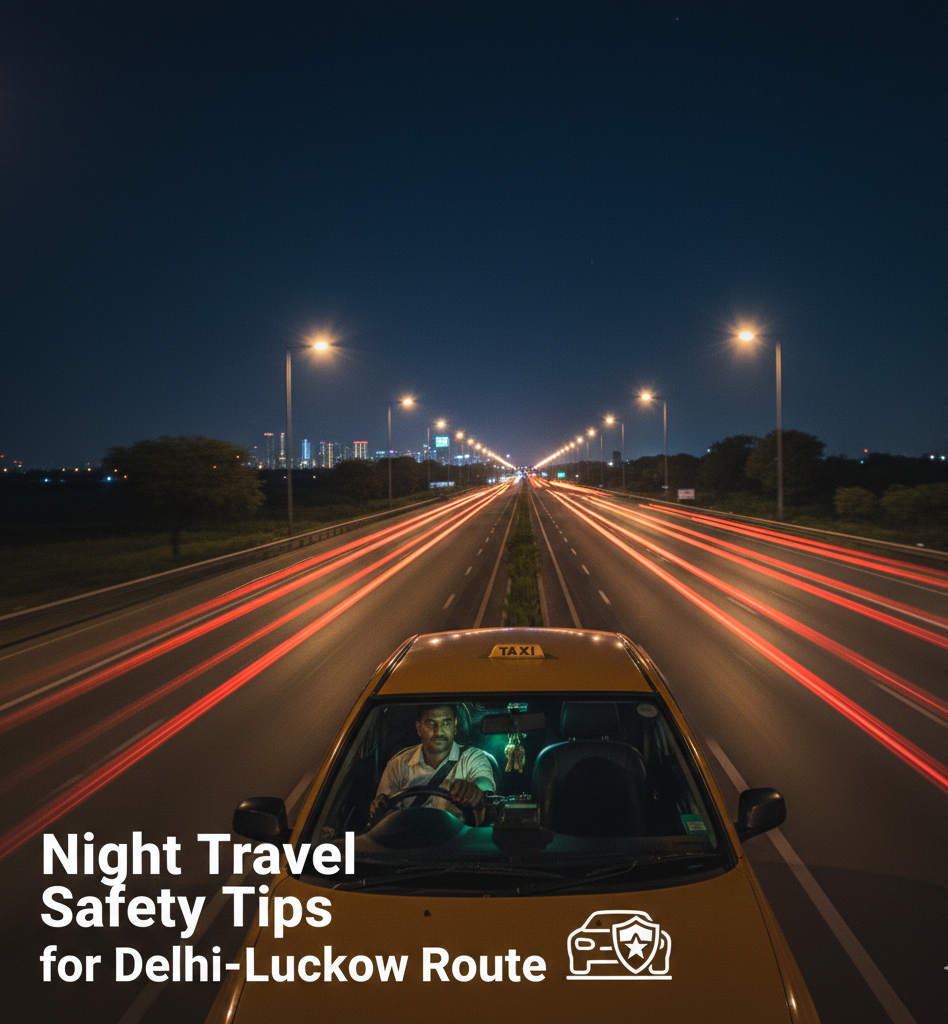 Night Travel Safety Tips for Delhi–Lucknow Route